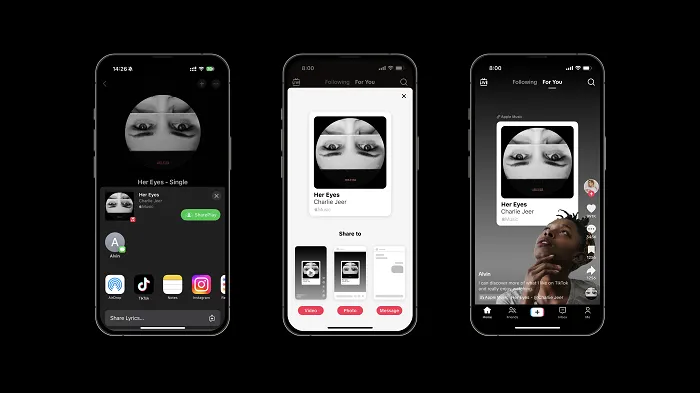 اشتراک گذاری آهنگ در Spotify
